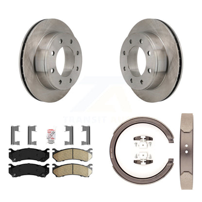 Disc Rotors and Ceramic Brake Pads Kit-K8A-108261 - Kit.bestparts.ca