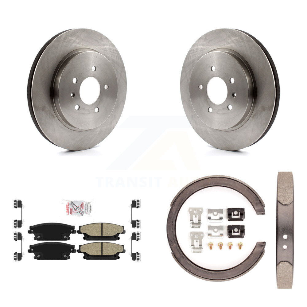 Disc Rotors and Semi-Metallic Brake Pads Kit-K8A-108307 - Kit.bestparts.ca