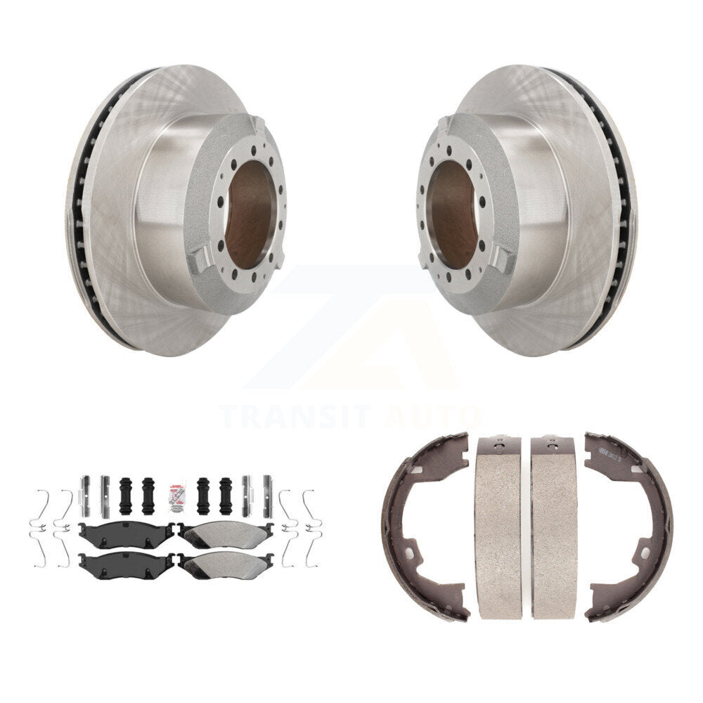 Disc Rotors and Semi-Metallic Brake Pads Kit-K8A-108313 - Kit.bestparts.ca