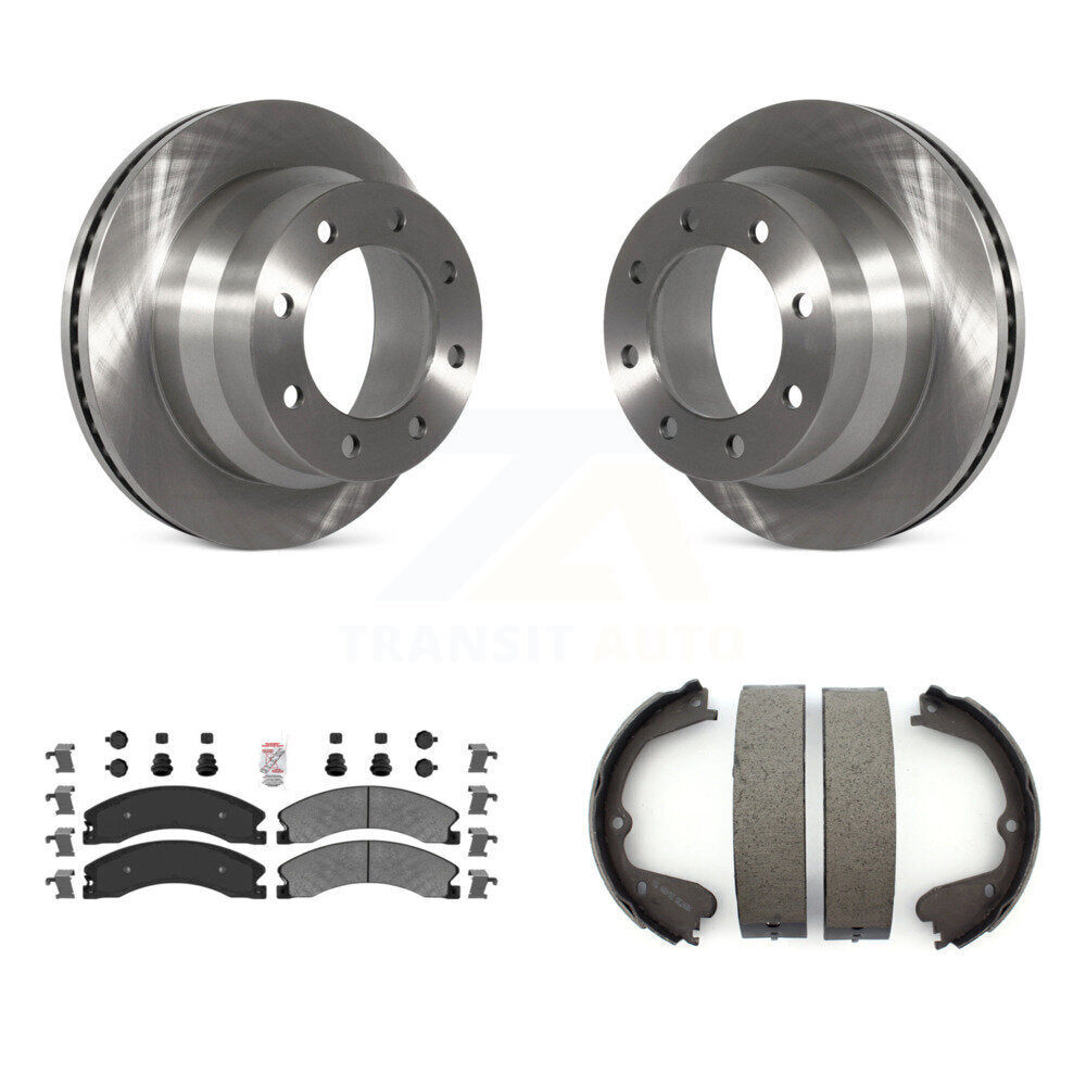 Disc Rotors and Semi-Metallic Brake Pads Kit-K8A-108318 - Kit.bestparts.ca