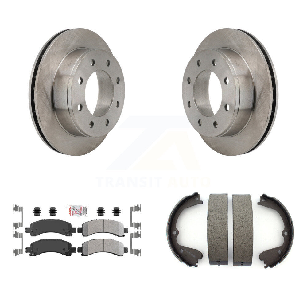 Disc Rotors and Semi-Metallic Brake Pads Kit-K8A-108321 - Kit.bestparts.ca