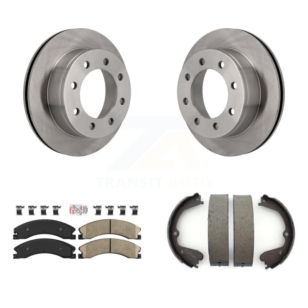 Disc Rotors and Ceramic Brake Pads Kit-K8A-108324 - Kit.bestparts.ca