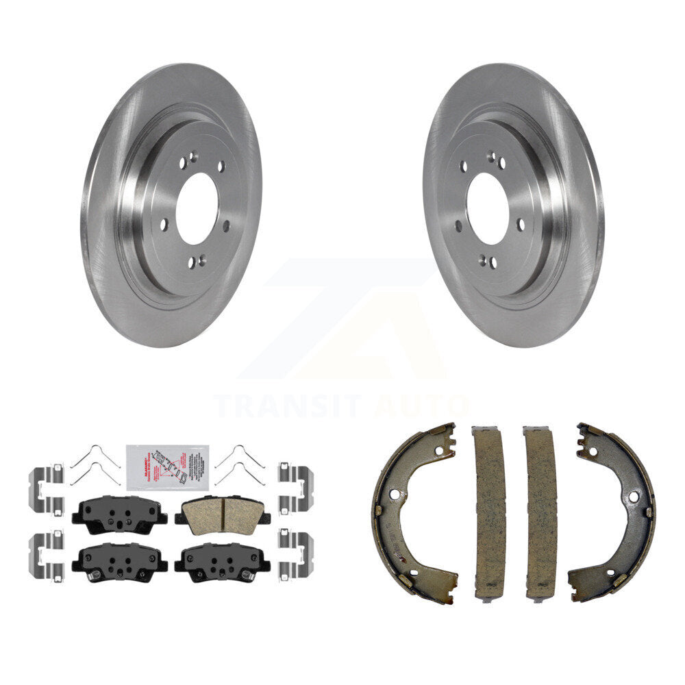 Disc Rotors and Ceramic Brake Pads Kit-K8A-108344 - Kit.bestparts.ca