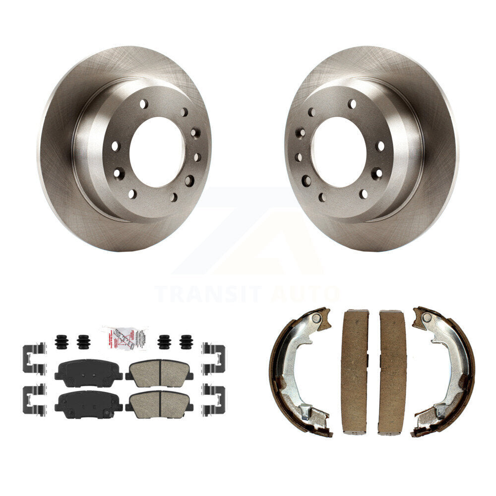 Disc Rotors and Ceramic Brake Pads Kit-K8A-108350 - Kit.bestparts.ca
