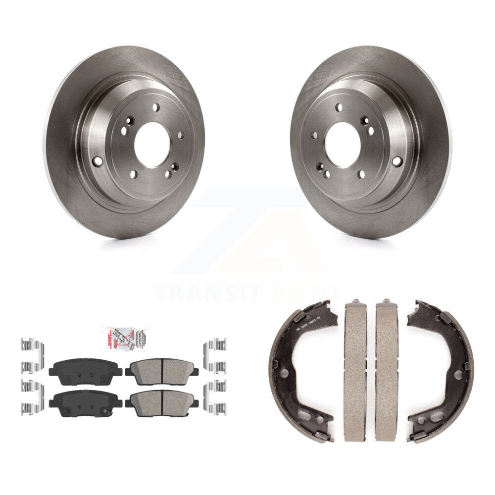 Disc Rotors and Ceramic Brake Pads Kit-K8A-108356 - Kit.bestparts.ca