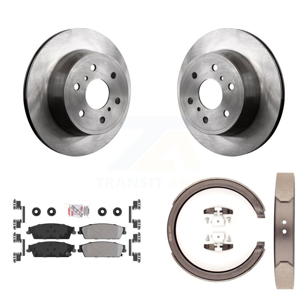 Disc Rotors and Semi-Metallic Brake Pads Kit-K8A-108359 - Kit.bestparts.ca