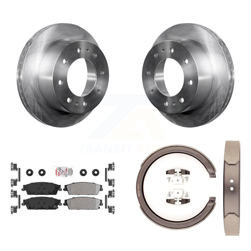 Disc Rotors and Semi-Metallic Brake Pads Kit-K8A-108361 - Kit.bestparts.ca