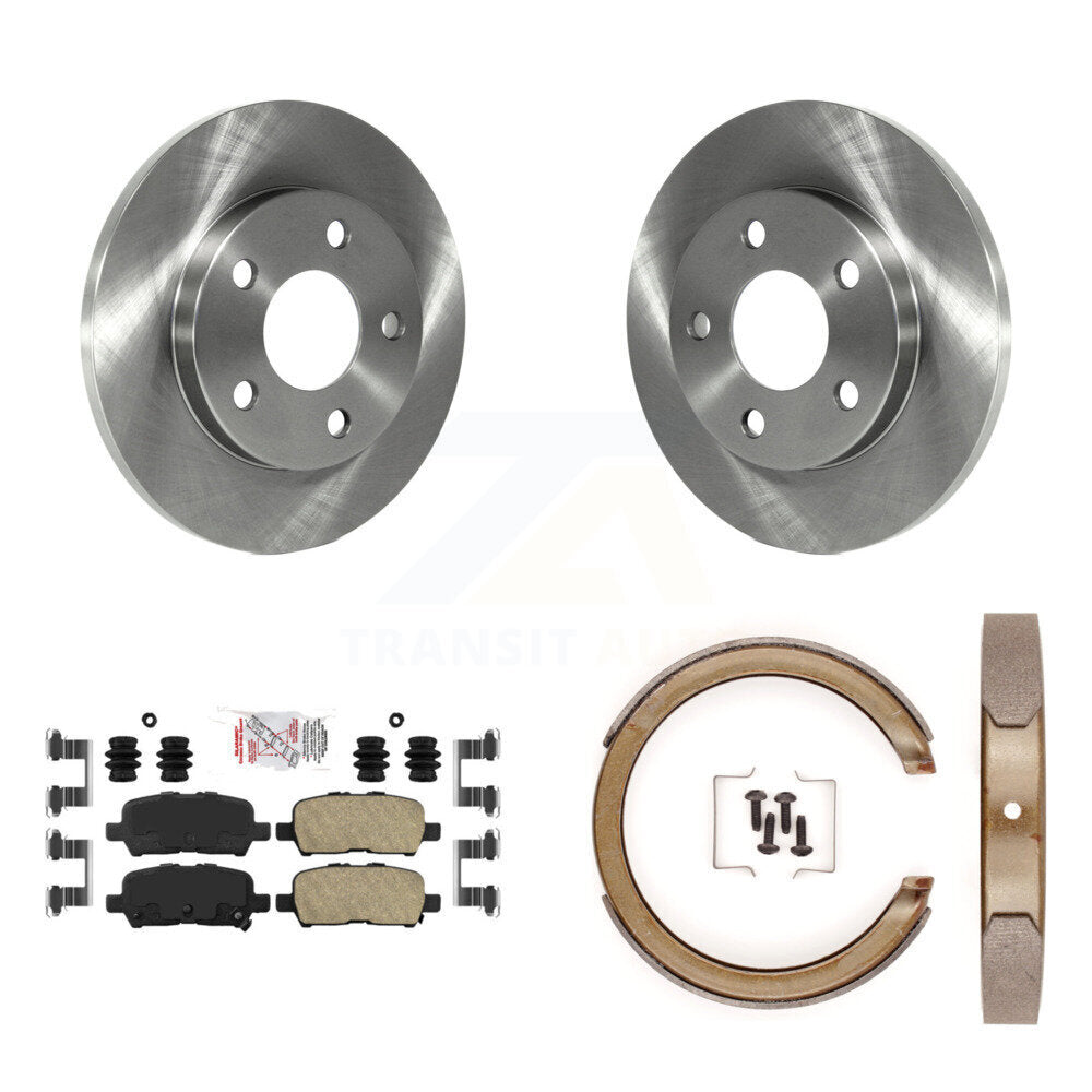 Disc Rotors and Ceramic Brake Pads Kit-K8A-108363 - Kit.bestparts.ca