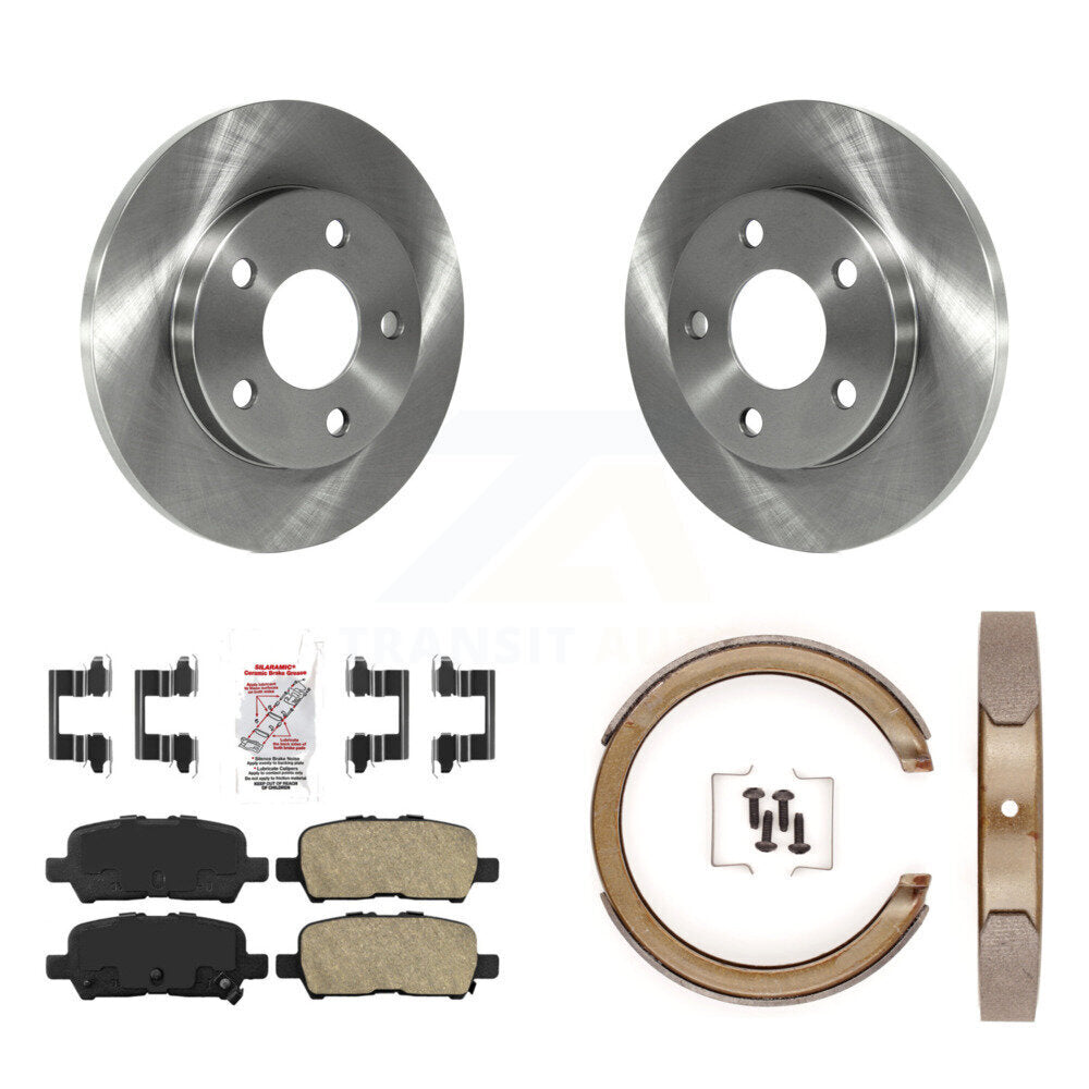 Disc Rotors and Ceramic Brake Pads Kit-K8A-108364 - Kit.bestparts.ca