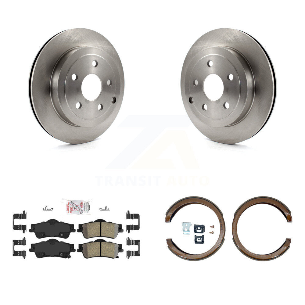 Disc Rotors and Semi-Metallic Brake Pads Kit-K8A-108376 - Kit.bestparts.ca