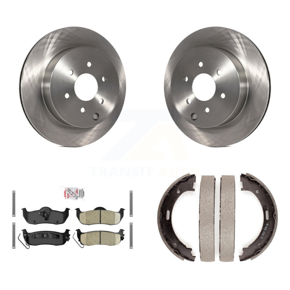 Disc Rotors and Ceramic Brake Pads Kit-K8A-108387 - Kit.bestparts.ca