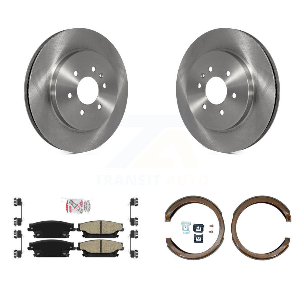 Disc Rotors and Semi-Metallic Brake Pads Kit-K8A-108404 - Kit.bestparts.ca