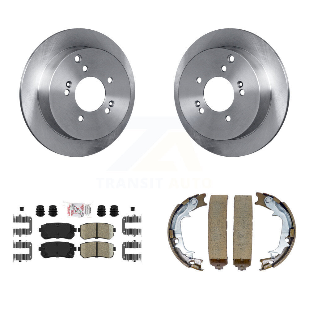 Disc Rotors and Ceramic Brake Pads Kit-K8A-108405 - Kit.bestparts.ca