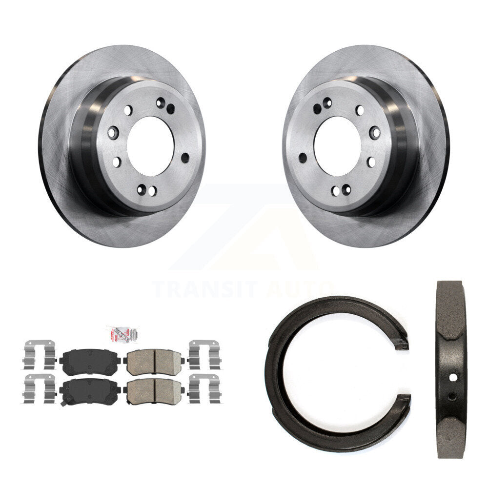 Disc Rotors and Ceramic Brake Pads Kit-K8A-108410 - Kit.bestparts.ca