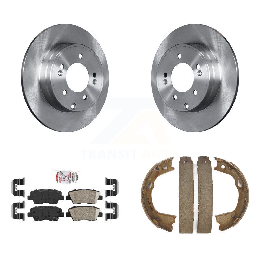 Disc Rotors and Ceramic Brake Pads Kit-K8A-108413 - Kit.bestparts.ca