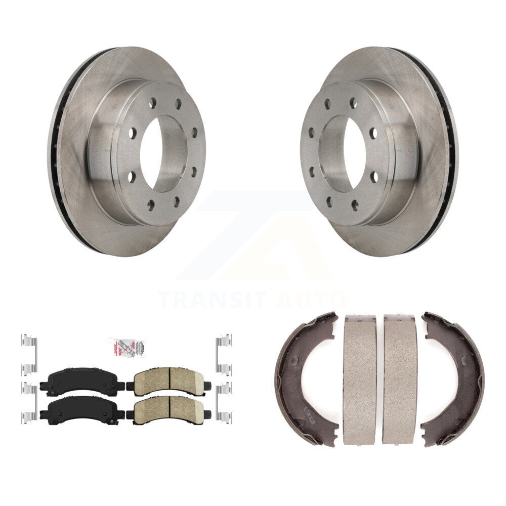 Disc Rotors and Ceramic Brake Pads Kit-K8A-108419 - Kit.bestparts.ca