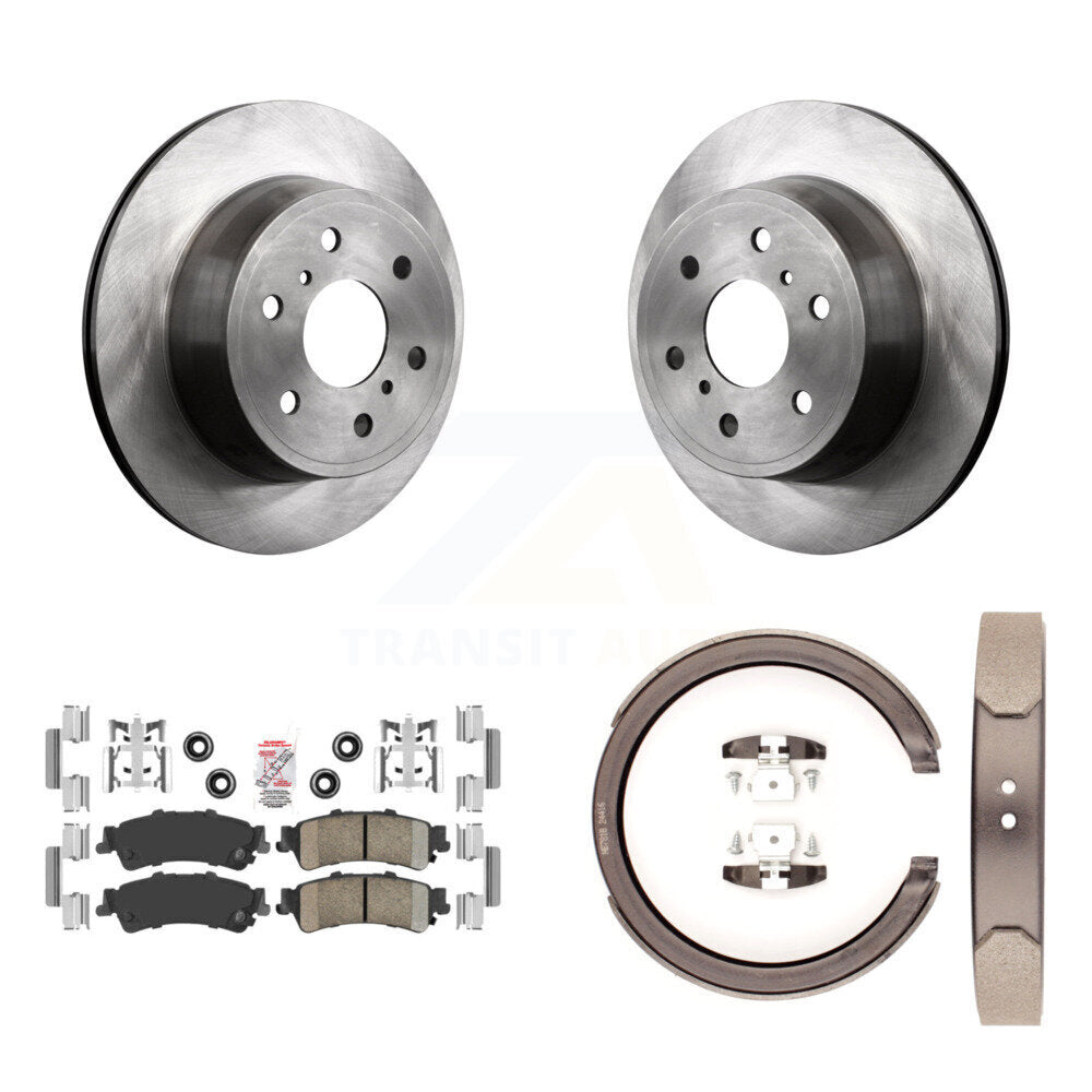 Disc Rotors and Ceramic Brake Pads Kit-K8A-108427 - Kit.bestparts.ca