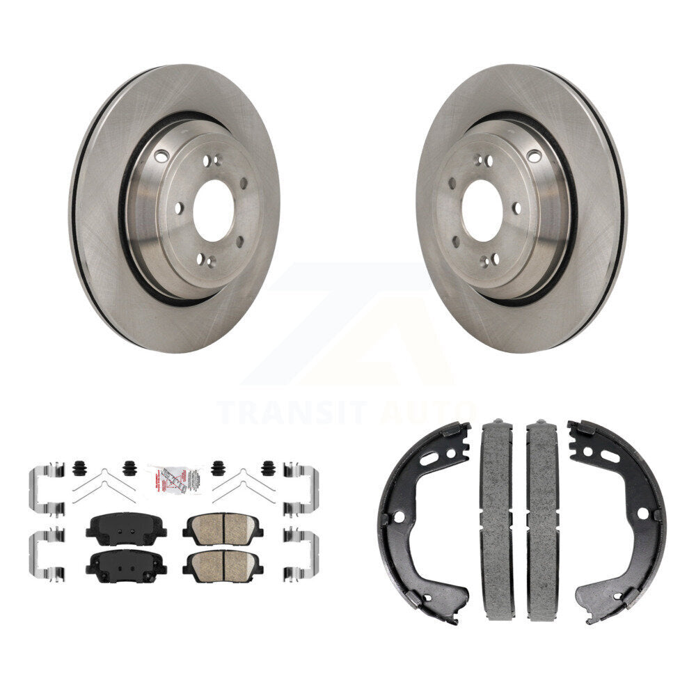 Disc Rotors and Ceramic Brake Pads Kit-K8A-108437 - Kit.bestparts.ca