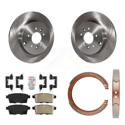 Disc Rotors and Ceramic Brake Pads Kit-K8A-108444 - Kit.bestparts.ca