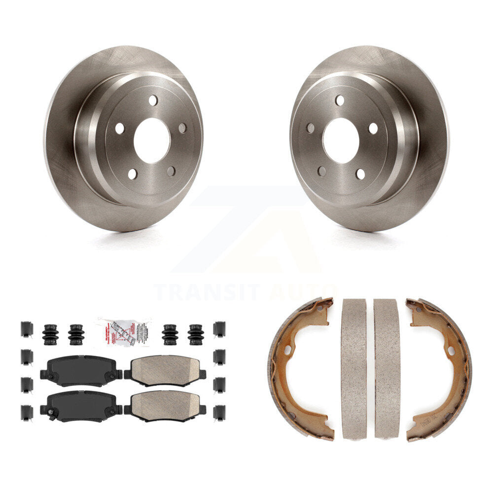Disc Rotors and Ceramic Brake Pads Kit-K8A-108455 - Kit.bestparts.ca