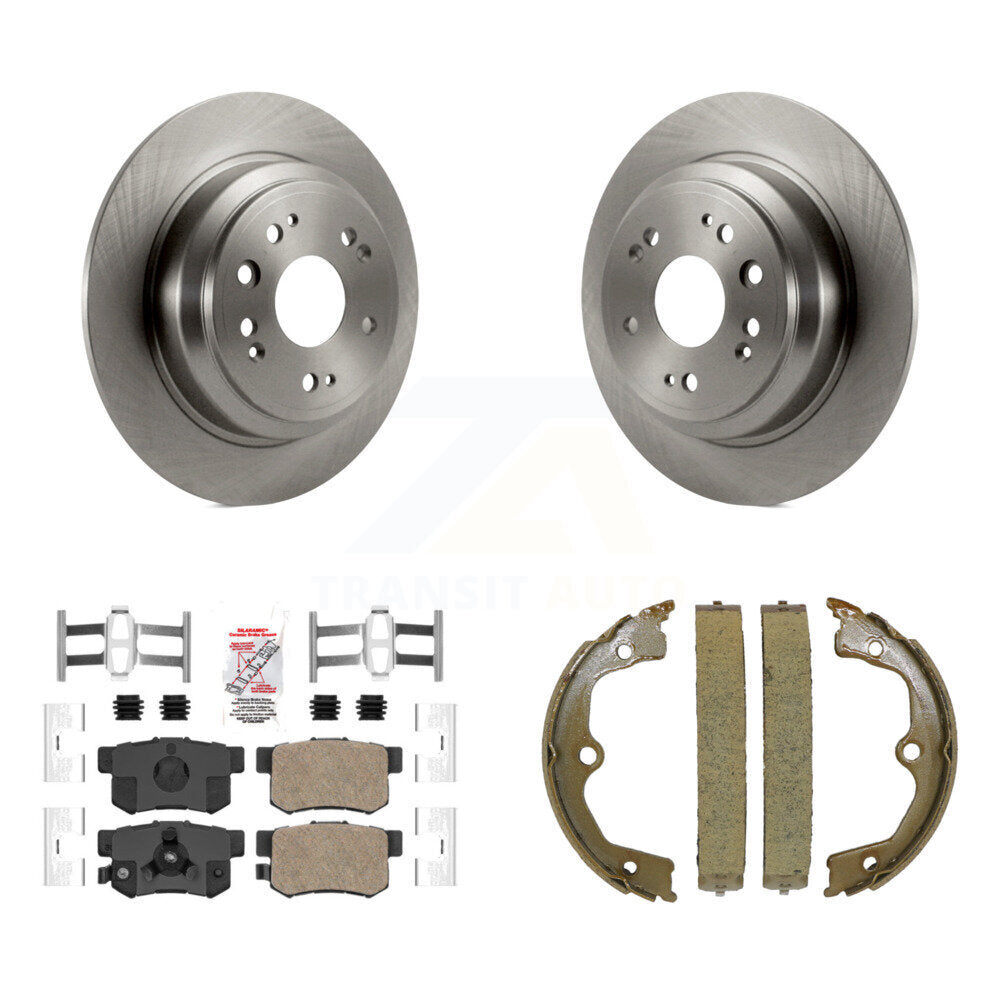 Disc Rotors and Ceramic Brake Pads Kit-K8A-108457 - Kit.bestparts.ca