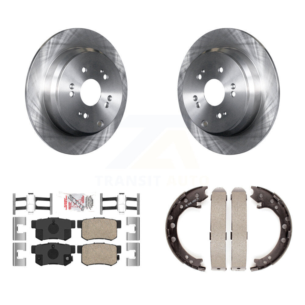 Disc Rotors and Ceramic Brake Pads Kit-K8A-108461 - Kit.bestparts.ca