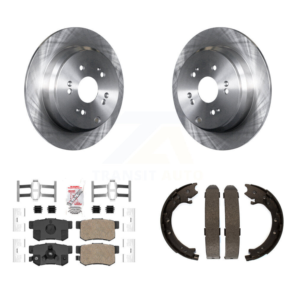 Disc Rotors and Ceramic Brake Pads Kit-K8A-108463 - Kit.bestparts.ca