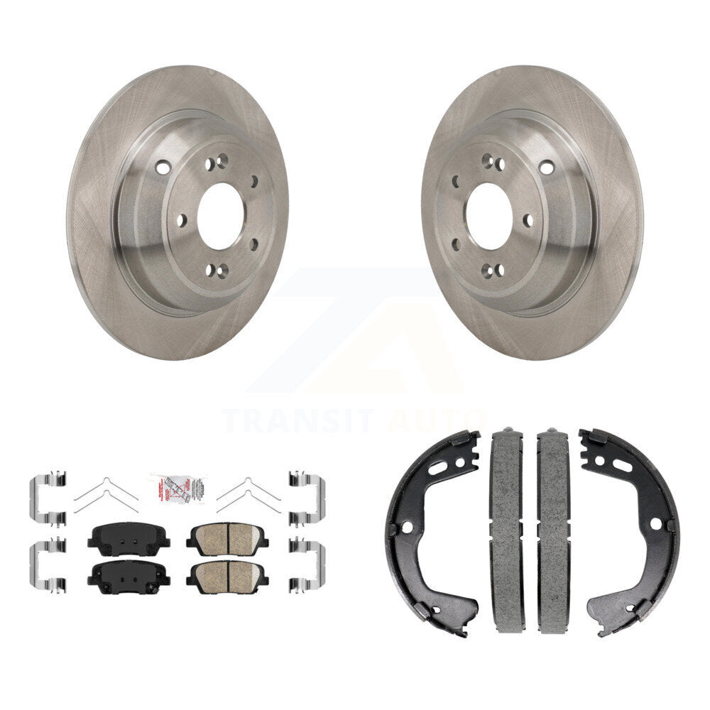 Disc Rotors and Ceramic Brake Pads Kit-K8A-108516 - Kit.bestparts.ca