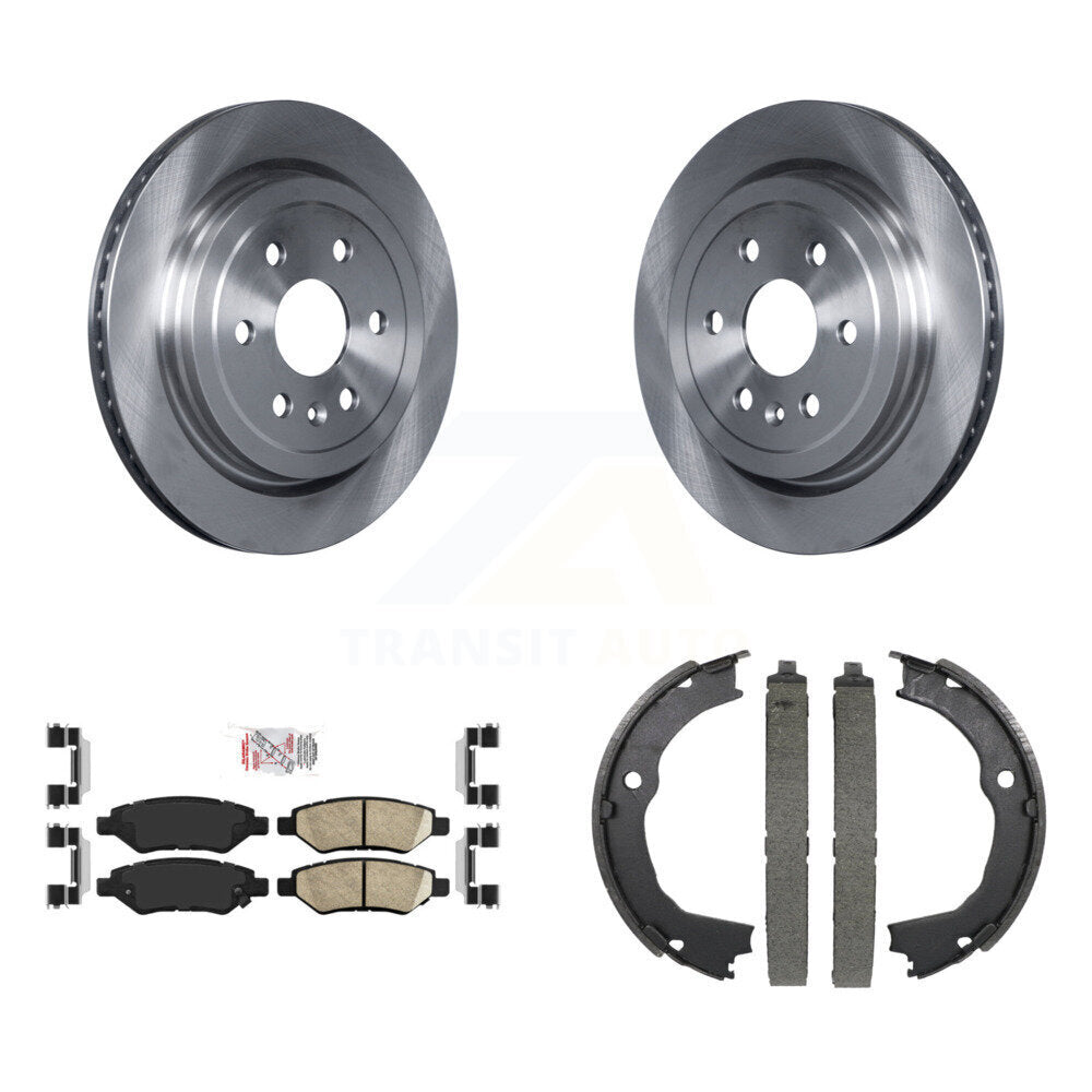 Disc Rotors and Ceramic Brake Pads Kit-K8A-108518 - Kit.bestparts.ca