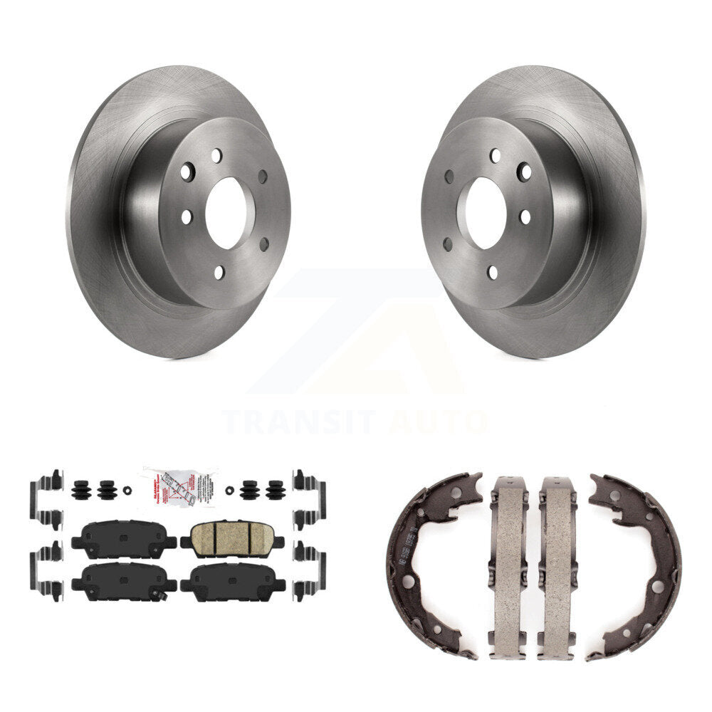 Disc Rotors and Ceramic Brake Pads Kit-K8A-108527 - Kit.bestparts.ca