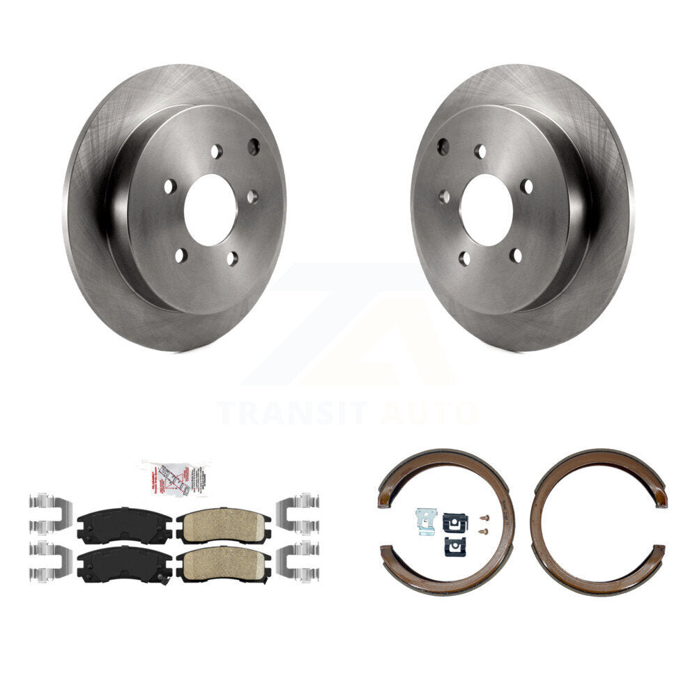 Disc Rotors and Ceramic Brake Pads Kit-K8A-108556 - Kit.bestparts.ca