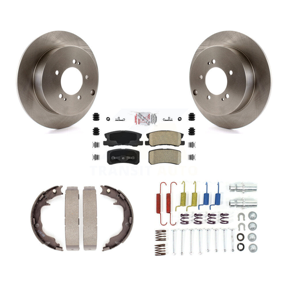 Disc Rotors and Ceramic Brake Pads Kit-K8A-108656 - Kit.bestparts.ca