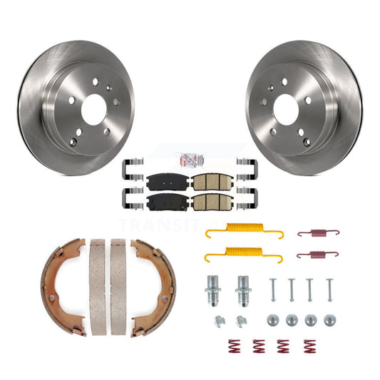 Disc Rotors and Ceramic Brake Pads Kit-K8A-108668 - Kit.bestparts.ca