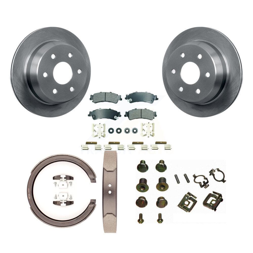 disc rotors and semi metallic brake pads-k8a-108713 - Kit.bestparts.ca