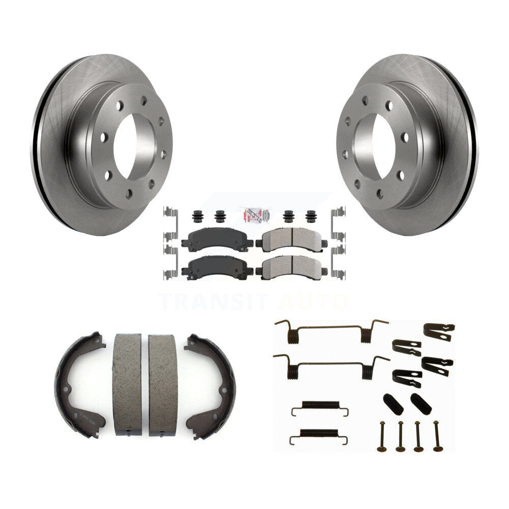 disc rotors and semi metallic brake pads-k8a-108745 - Kit.bestparts.ca