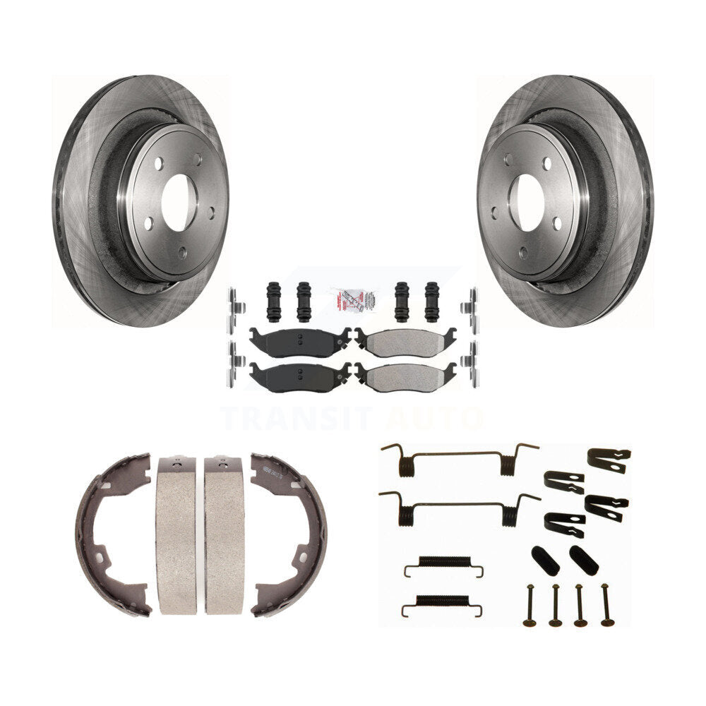disc rotors and semi metallic brake pads-k8a-108781 - Kit.bestparts.ca