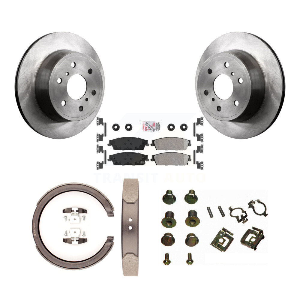 disc rotors and semi metallic brake pads-k8a-108981 - Kit.bestparts.ca