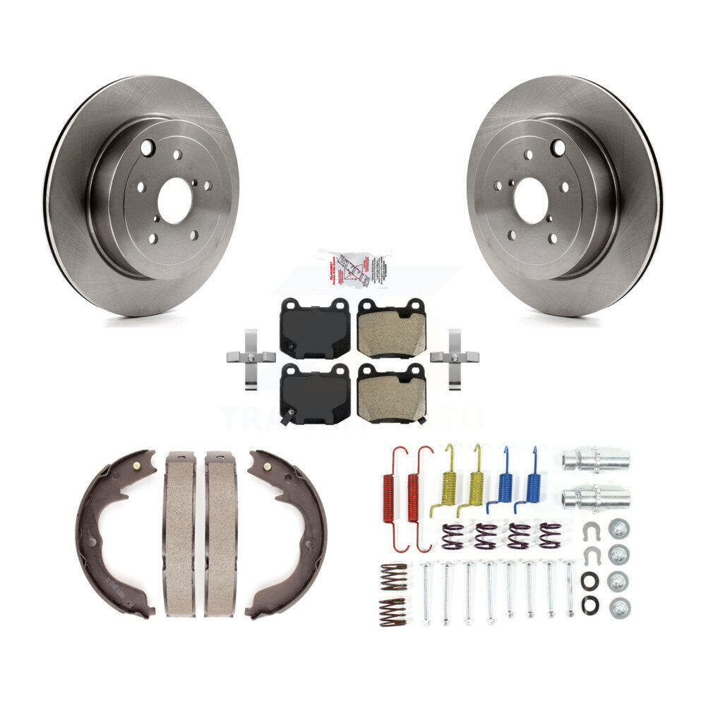 Disc Rotors and Semi-Metallic Brake Pads Kit-K8A-109077 - Kit.bestparts.ca