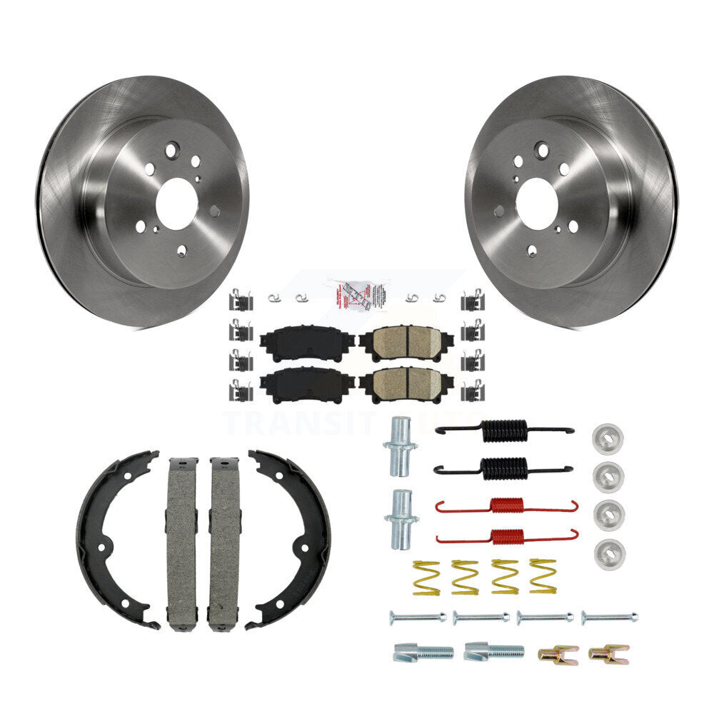 Disc Rotors and Ceramic Brake Pads Kit-K8A-109180 - Kit.bestparts.ca