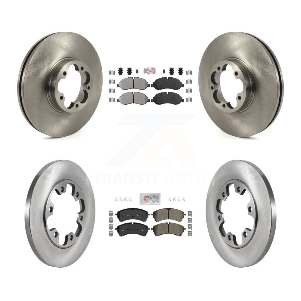 Disc Rotors and Semi-Metallic Brake Pads Kit-K8A-109250 - Kit.bestparts.ca