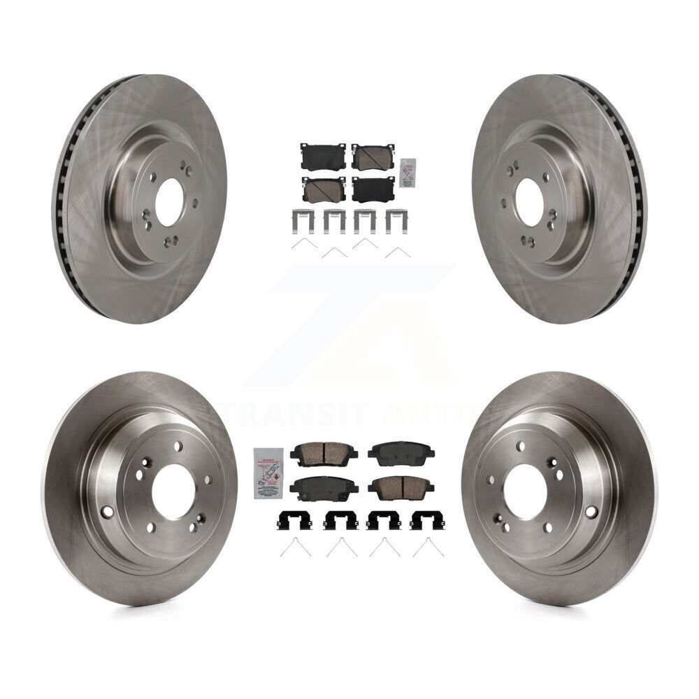 Disc Rotors and Ceramic Brake Pads Kit-K8A-109259 Kit.bestparts.ca