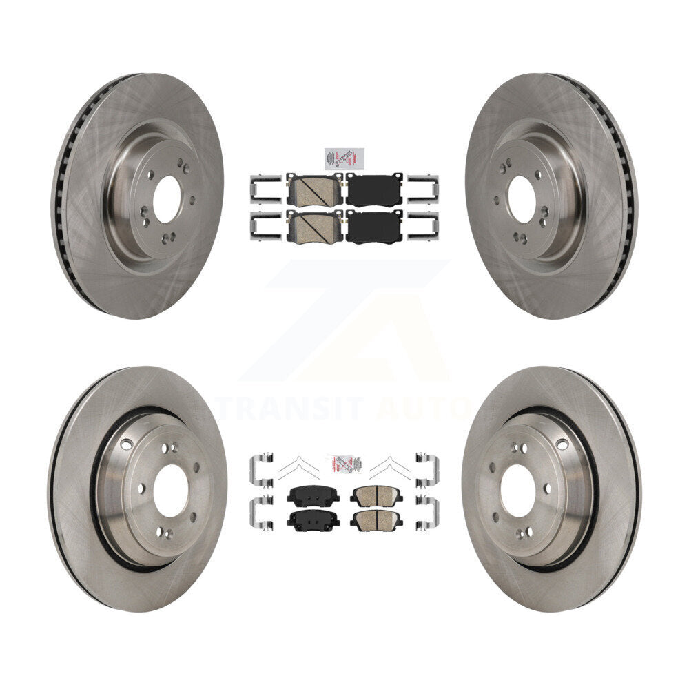 Disc Rotors and Ceramic Brake Pads Kit-K8A-109260 Kit.bestparts.ca