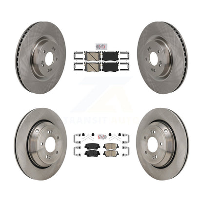 Disc Rotors and Ceramic Brake Pads Kit-K8A-109261