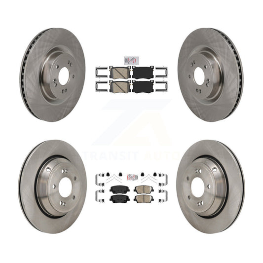 Disc Rotors and Ceramic Brake Pads Kit-K8A-109261
