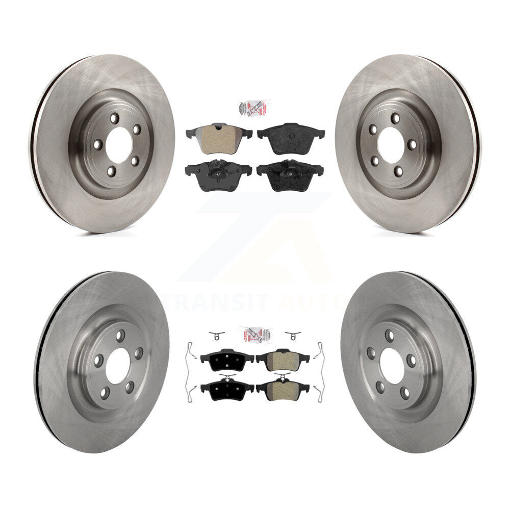 Disc Rotors and Semi-Metallic Brake Pads Kit-K8A-109266 - Kit.bestparts.ca