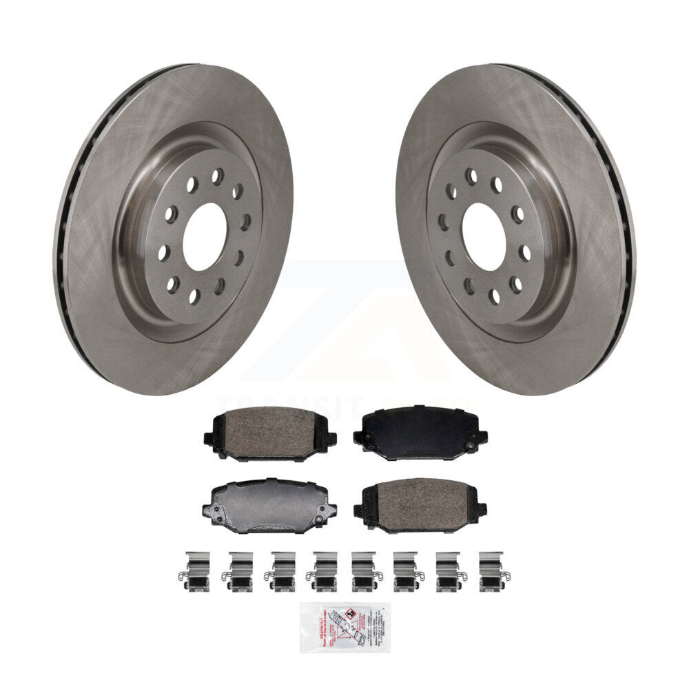 Disc Rotors and Ceramic Brake Pads Kit-K8A-109293 Kit.bestparts.ca
