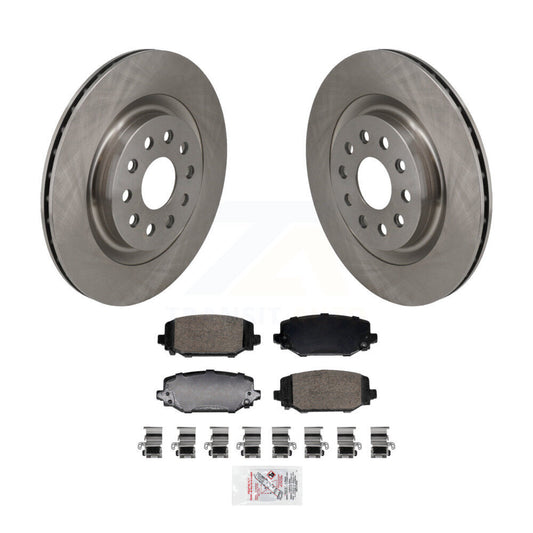 Disc Rotors and Ceramic Brake Pads Kit-K8A-109293