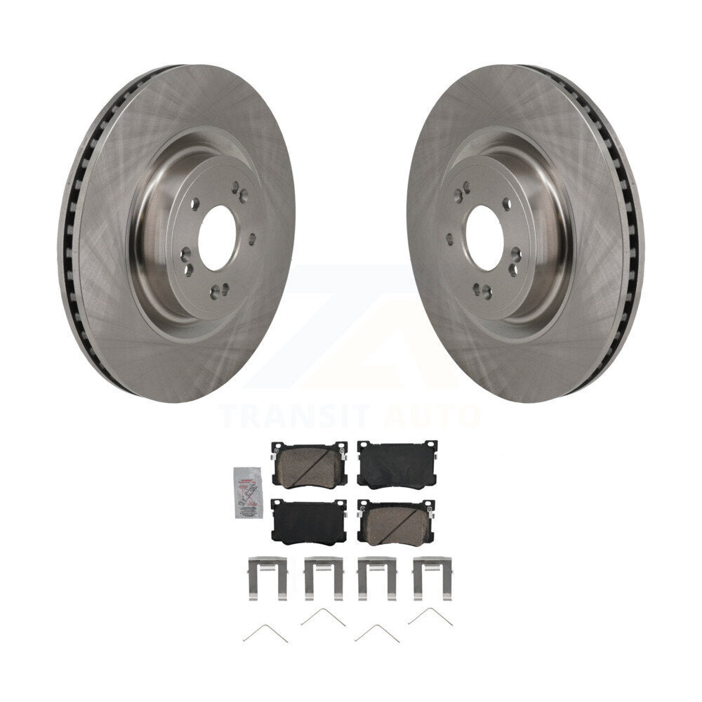 Disc Rotors and Ceramic Brake Pads Kit-K8A-109298 Kit.bestparts.ca