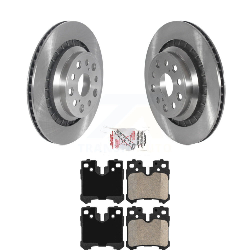 Disc Rotors and Ceramic Brake Pads Kit-K8A-109315 Kit.bestparts.ca
