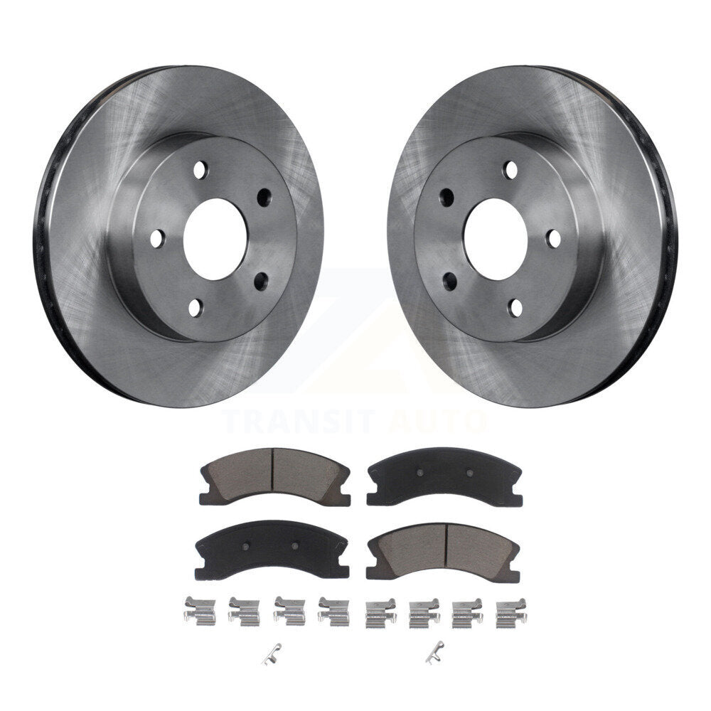 Disc Rotors and Ceramic Brake Pads Kit-K8C-100031 - Kit.bestparts.ca
